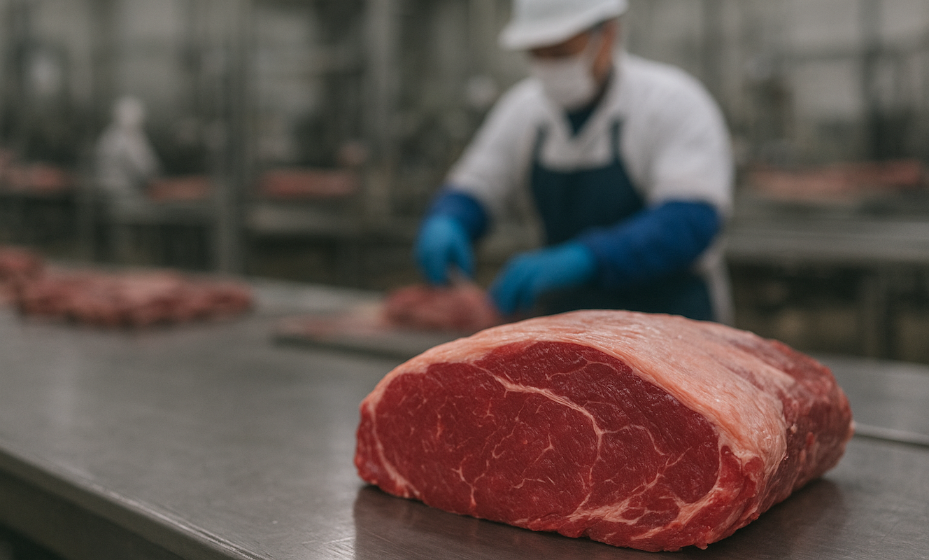 Carne bovina brasileira bate recorde de exportações antes do tarifaço